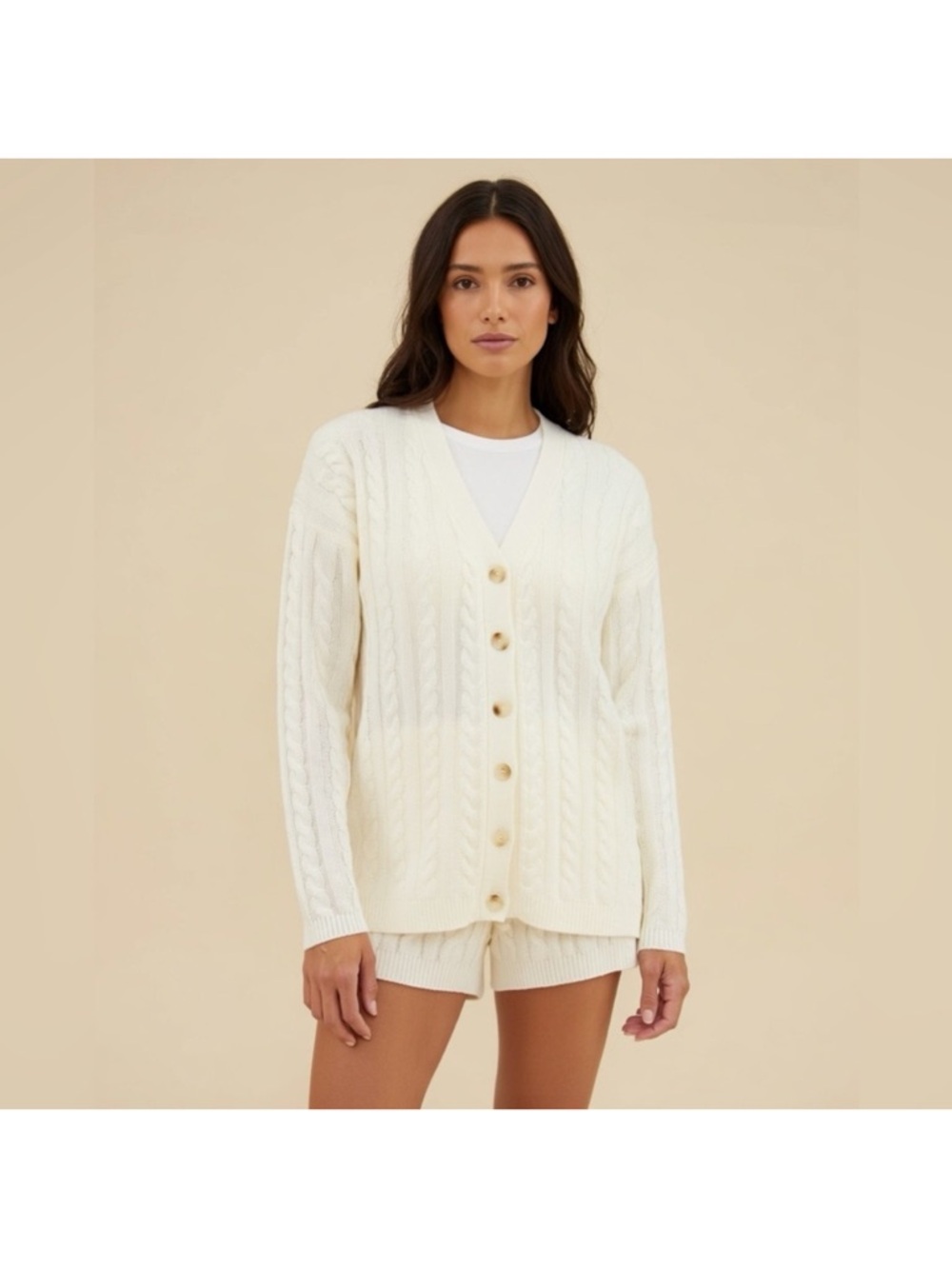 Rachel Parcell Cable Cardigan